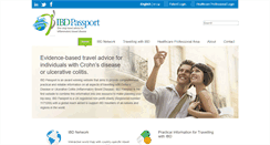 Desktop Screenshot of ibdpassport.com
